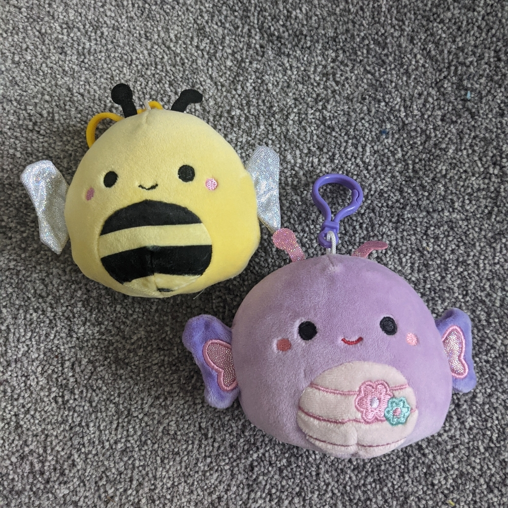 SQUISHMALLOW- 2 Clips Brenda & Sunny